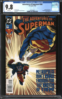 Adventures Of Superman (1987) #506 CGC 9.8 NM/MT