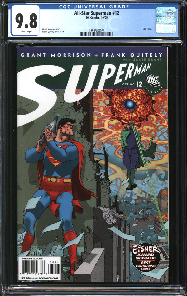 All-Star Superman (2006) #12 CGC 9.8 NM/MT
