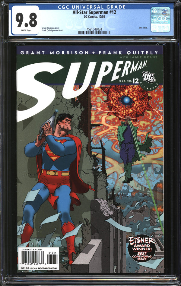 All-Star Superman (2006) #12 CGC 9.8 NM/MT