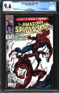 Amazing Spider-Man (1963) #361 CGC 9.6 NM+