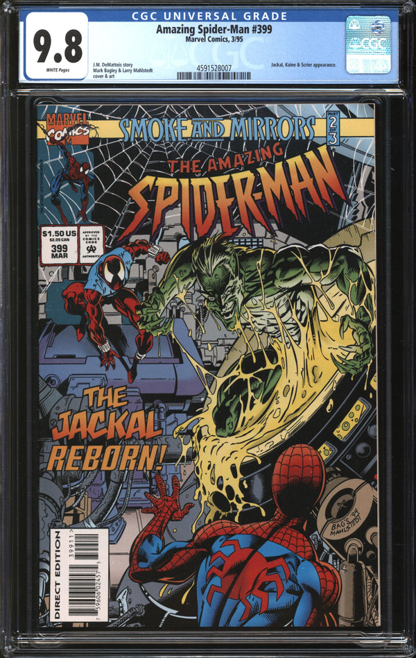 Amazing Spider-Man (1963) #399 CGC 9.8 NM/MT