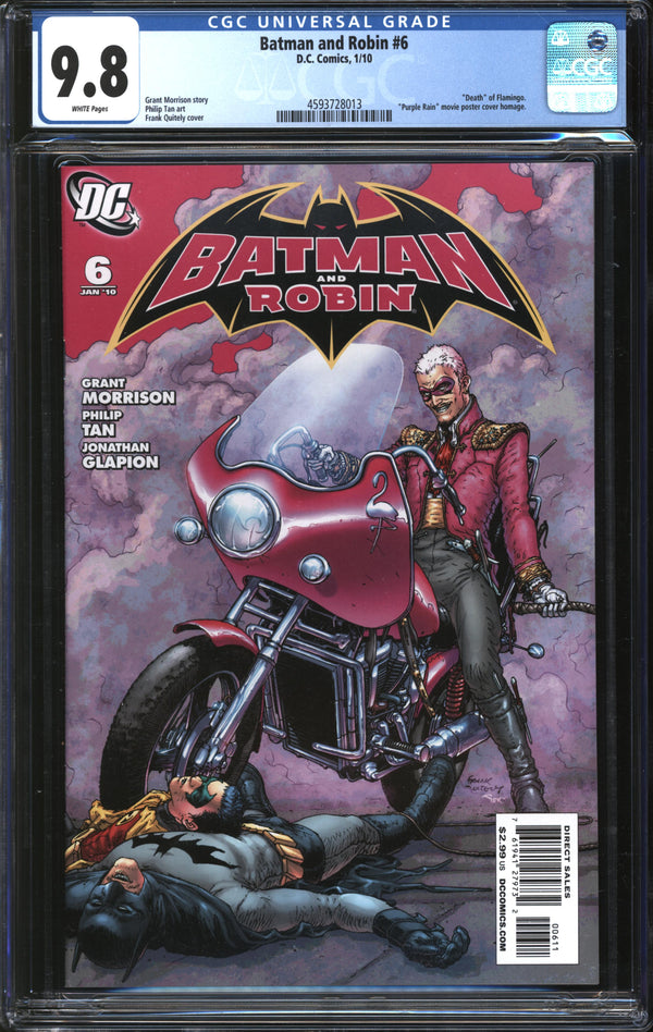 Batman And Robin (2009) #6 CGC 9.8 NM/MT