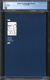 Batman: The Dark Knight Returns (1986) #4 CGC 9.8 NM/MT