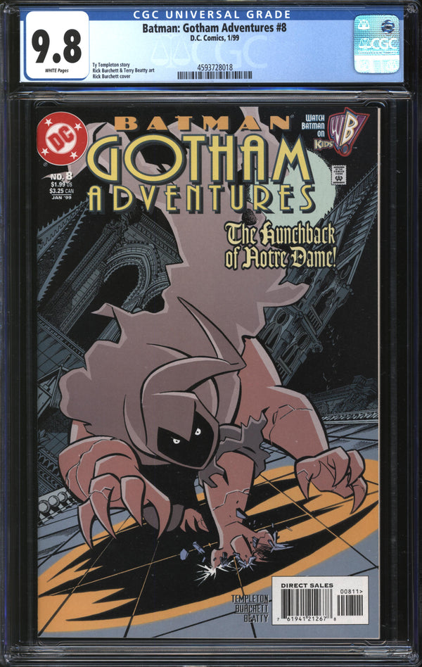 Batman: Gotham Adventures (1998) # 8 CGC 9.8 NM/MT