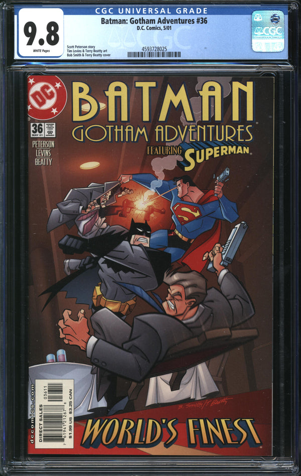 Batman: Gotham Adventures (1998) #36 CGC 9.8 NM/MT