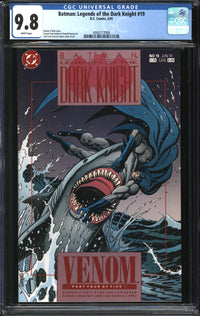 Batman: Legends Of The Dark Knight (1989) #19 CGC 9.8 NM/MT