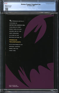 Batman: Penguin Triumphant (1992) #1 CGC 9.8 NM/MT