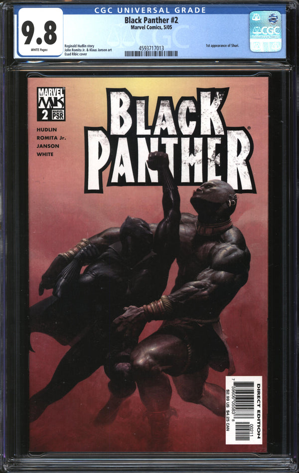 Black Panther (2005) # 2 CGC 9.8 NM/MT