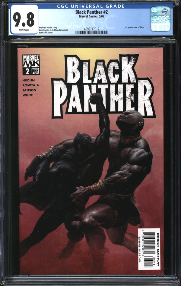 Black Panther (2005) # 2 CGC 9.8 NM/MT