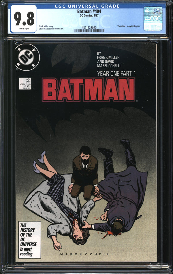 Batman (1940) #404 CGC 9.8 NM/MT