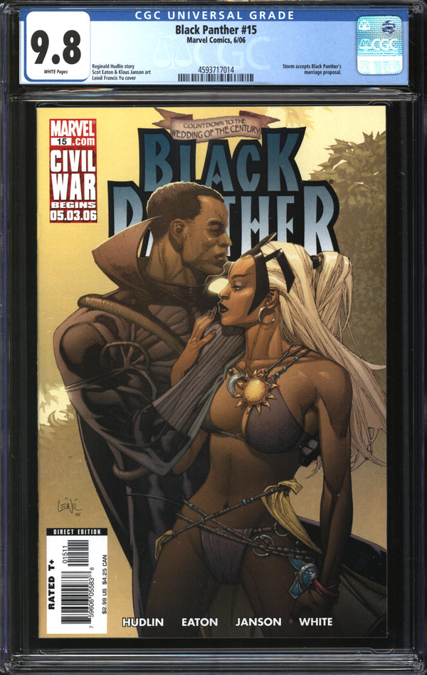 Black Panther (2005) #15 CGC 9.8 NM/MT