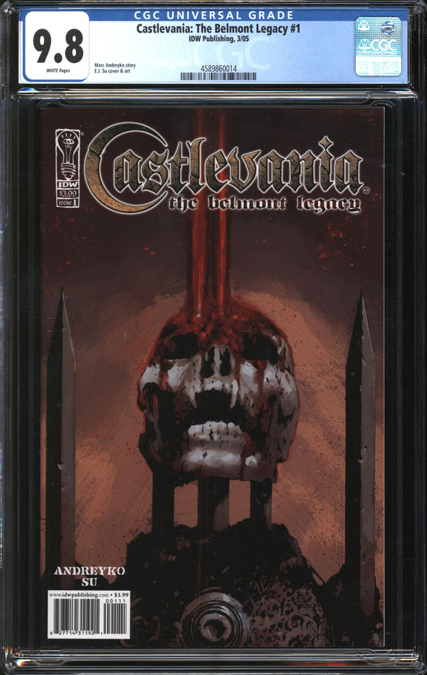 Castlevania: The Belmont Legacy (2005) #1 CGC 9.8 NM/MT