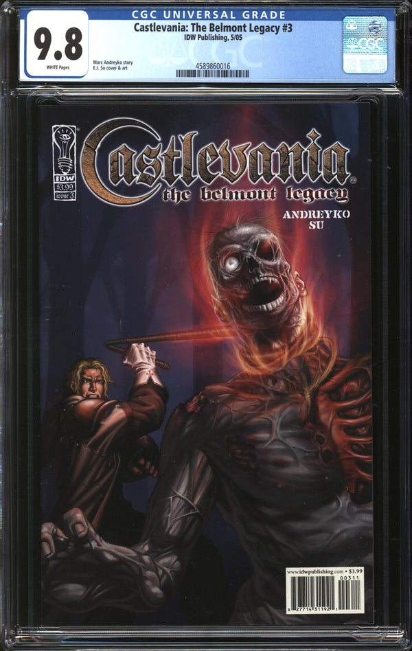 Castlevania: The Belmont Legacy (2005) #3 CGC 9.8 NM/MT