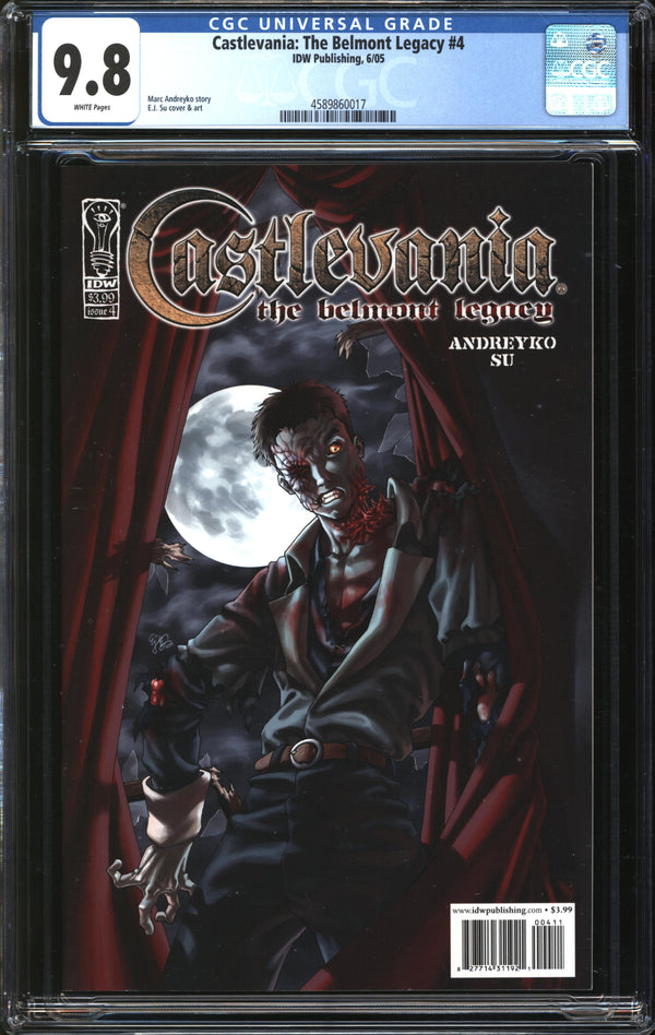 Castlevania: The Belmont Legacy (2005) #4 CGC 9.8 NM/MT