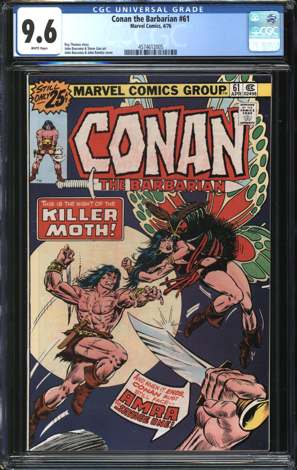 Conan The Barbarian (1970) # 61 CGC 9.6 NM+