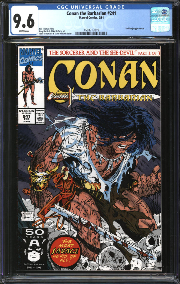 Conan The Barbarian (1970) #241 CGC 9.6 NM+