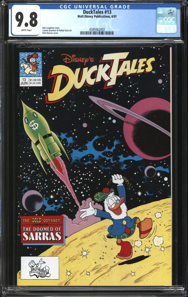 DuckTales (1988) #13 CGC 9.8 NM/MT