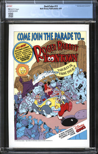 DuckTales (1988) #13 CGC 9.8 NM/MT