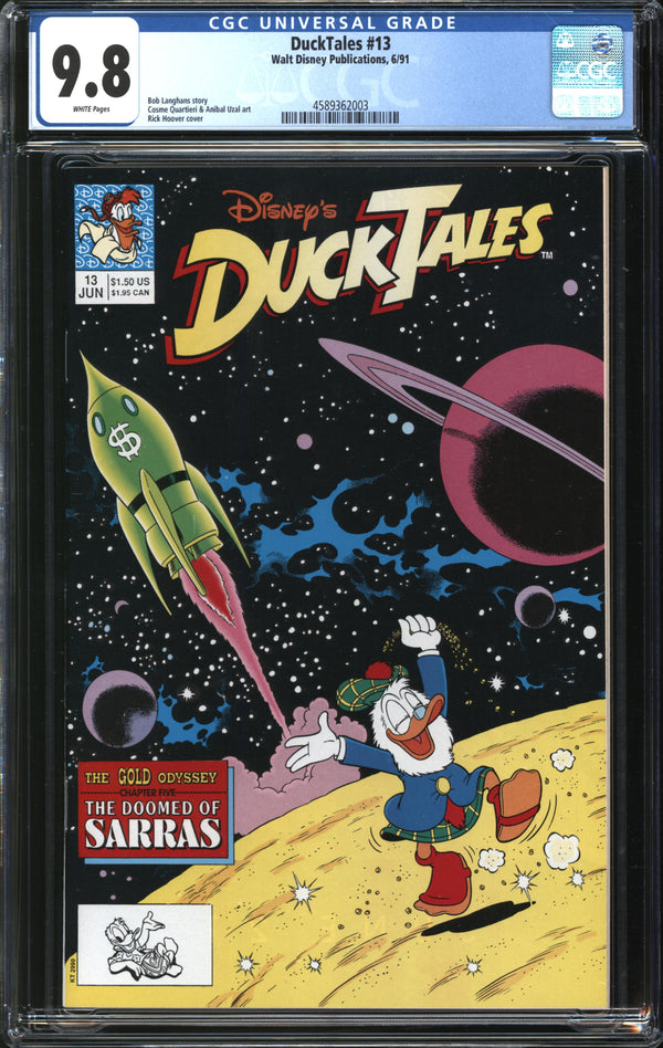 DuckTales (1988) #13 CGC 9.8 NM/MT