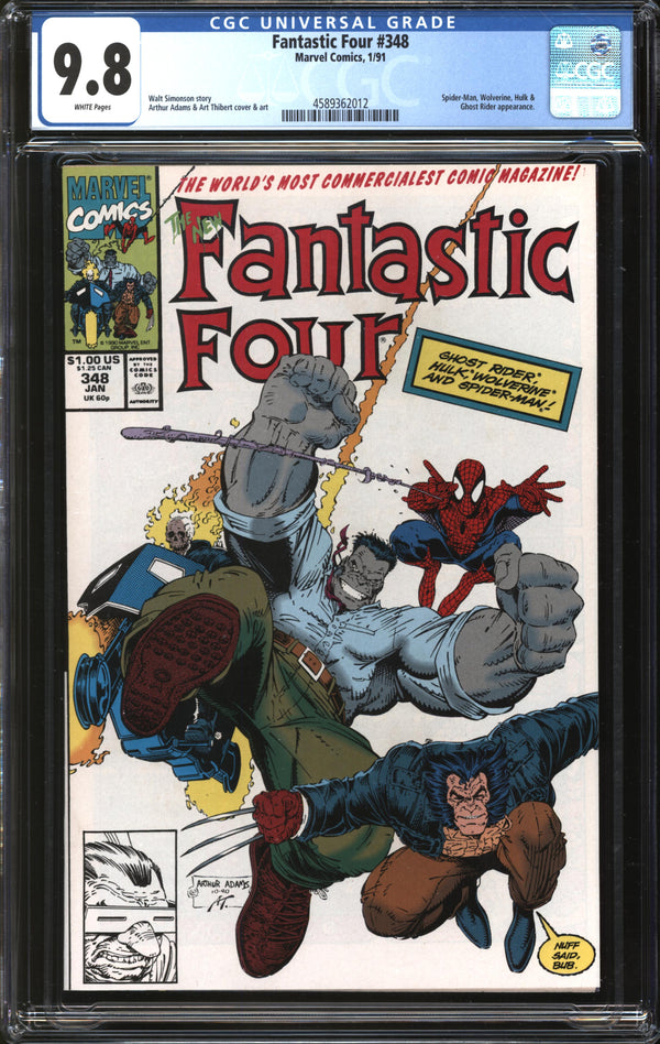 Fantastic Four (1961) #348 CGC 9.8 NM/MT