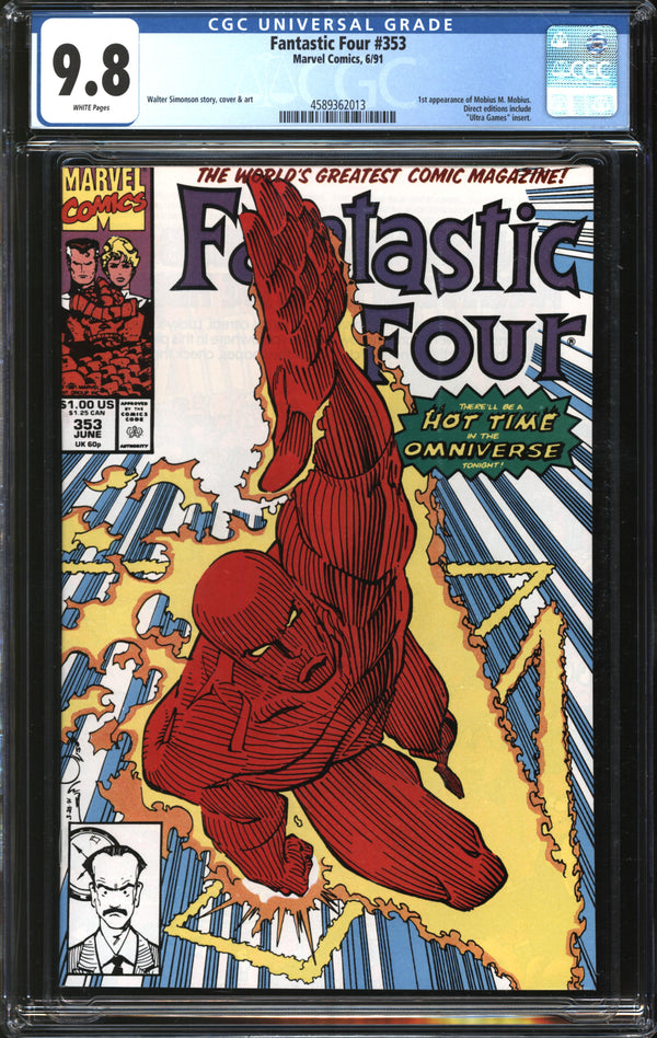 Fantastic Four (1961) #353 CGC 9.8 NM/MT