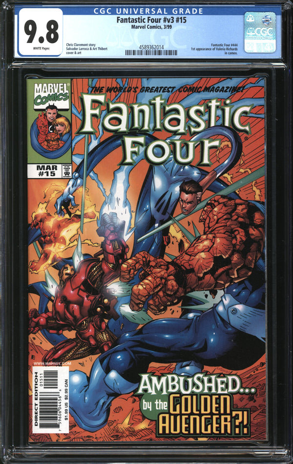 Fantastic Four (1998) #15 CGC 9.8 NM/MT