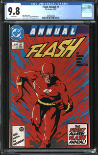 Flash Annual (1987) #1 CGC 9.8 NM/MT