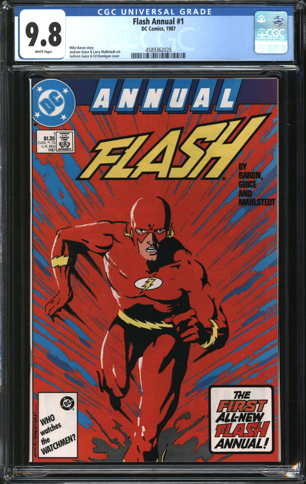 Flash Annual (1987) #1 CGC 9.8 NM/MT