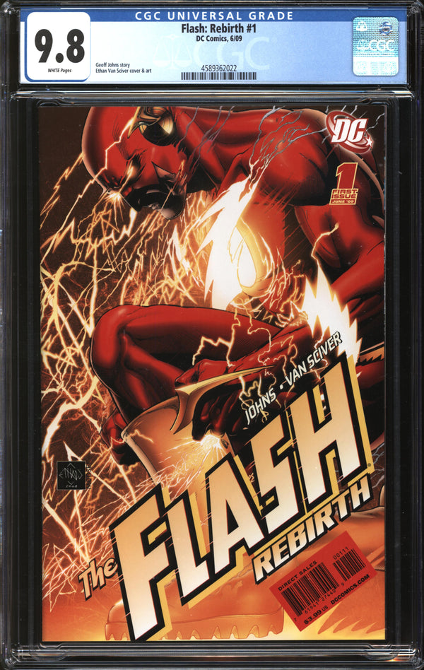 Flash: Rebirth (2009) #1 CGC 9.8 NM/MT