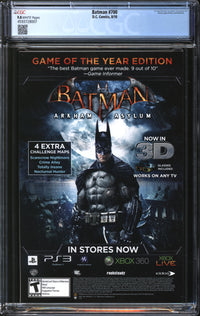 Batman (1940) #700 CGC 9.8 NM/MT