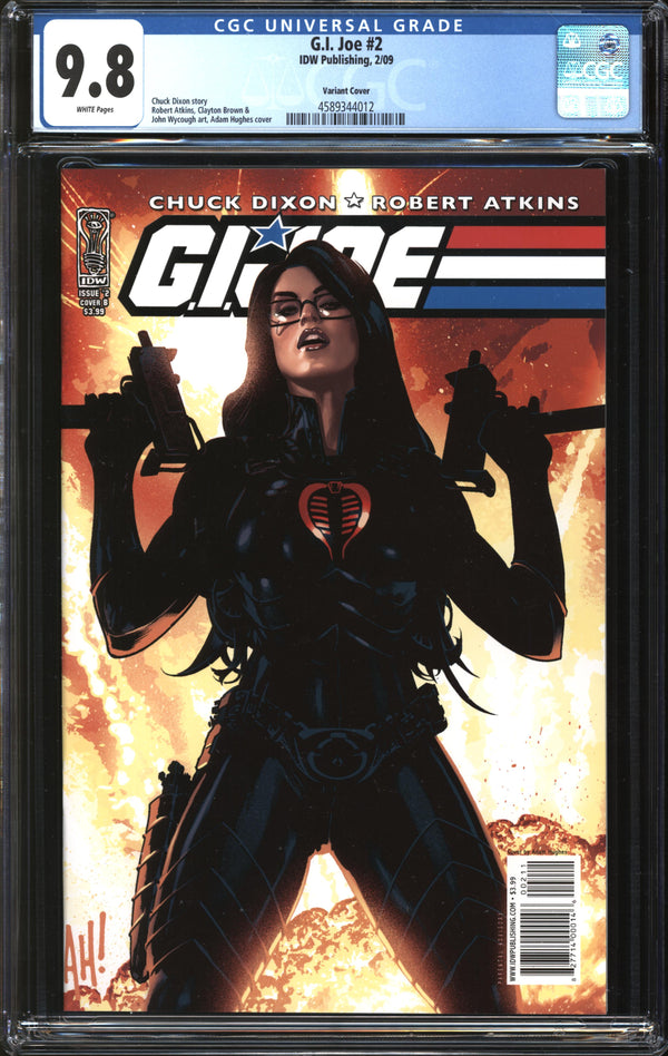 G.I. Joe (2009) #2 Adam Hughes Variant CGC 9.8 NM/MT