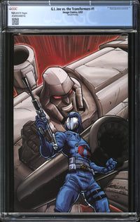 G.I. Joe Vs. The Transformers (2003) #1 Second Printing CGC 9.8 NM/MT