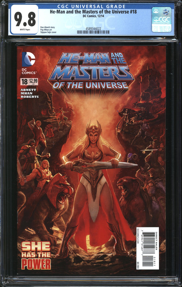 He-Man And The Masters Of The Universe (2003) #18 CGC 9.8 NM/MT