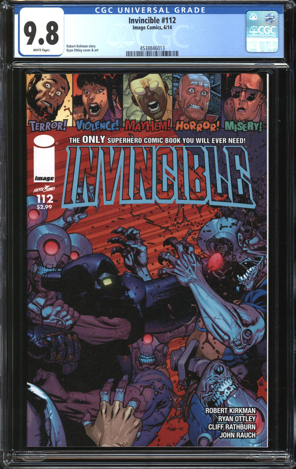 Invincible (2003) #112 CGC 9.8 NM/MT