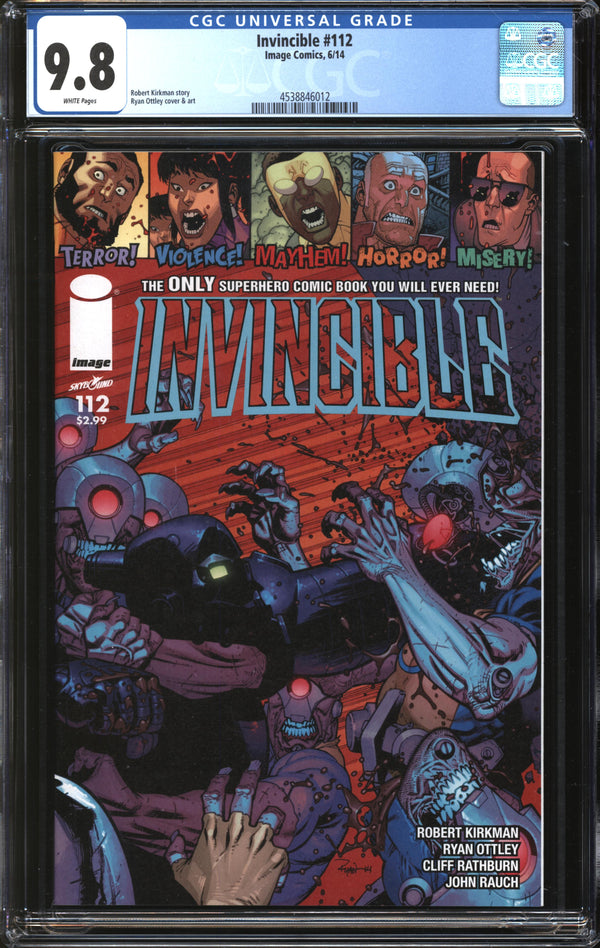 Invincible (2003) #112 CGC 9.8 NM/MT