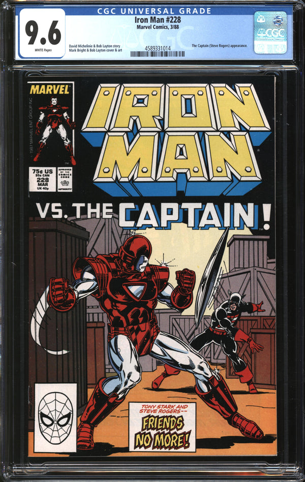 Iron Man (1968) #228 CGC 9.6 NM+