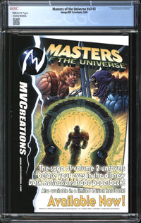 Masters Of The Universe (2004) #3 CGC 9.8 NM/MT