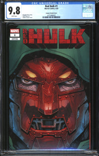 Red Hulk (2025) #1 Joshua Cassara Previews Exclusive Variant CGC 9.8 NM/MT
