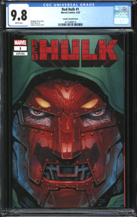 Red Hulk (2025) #1 Joshua Cassara Previews Exclusive Variant CGC 9.8 NM/MT