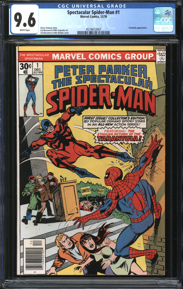 Spectacular Spider-Man (1976) #  1 CGC 9.6 NM+