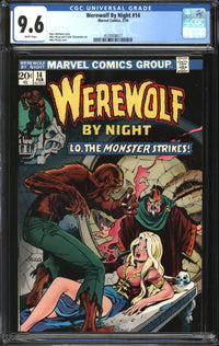 Werewolf By Night (1972) #14 CGC 9.6 NM+