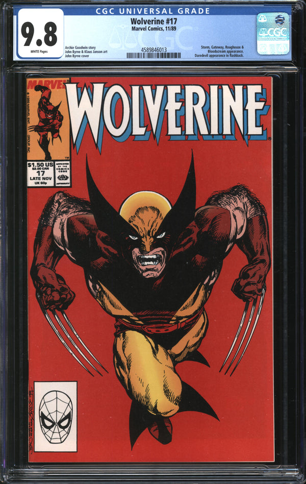 Wolverine (1988) # 17 CGC 9.8 NM/MT