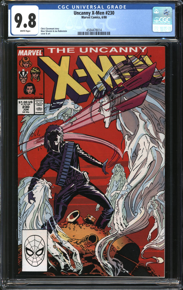 Uncanny X-Men (1981) #230 CGC 9.8 NM/MT