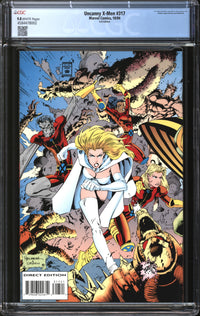 Uncanny X-Men (1981) #317 Foil Edition CGC 9.8 NM/MT