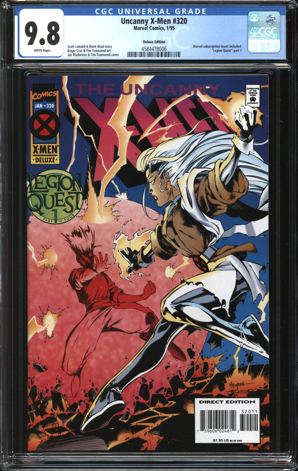 Uncanny X-Men (1981) #320 Deluxe Edition CGC 9.8 NM/MT