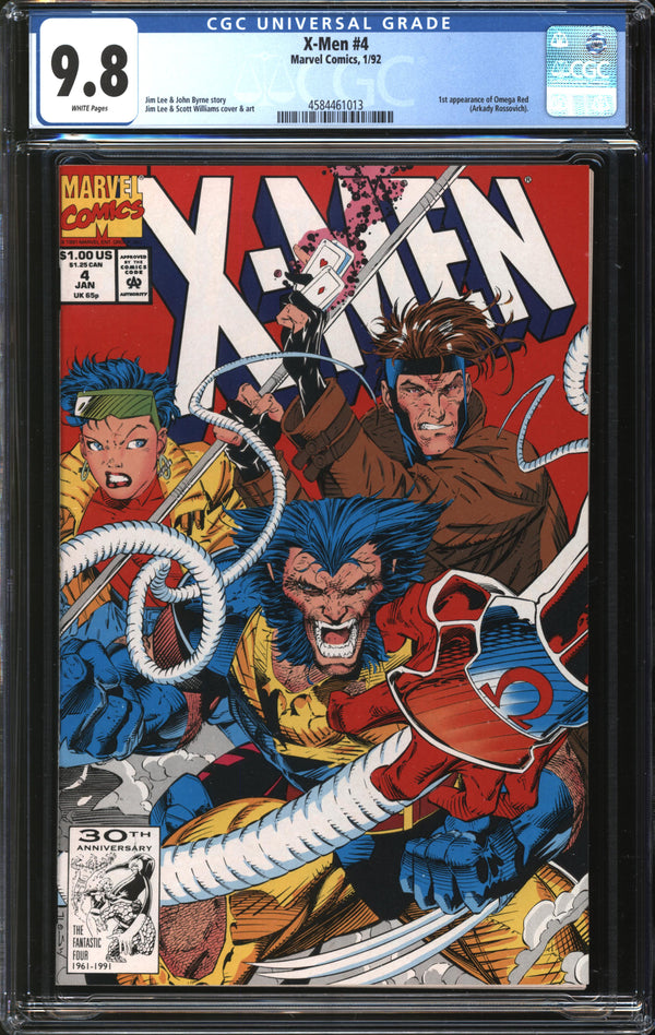 X-Men (1991) # 4 CGC 9.8 NM/MT
