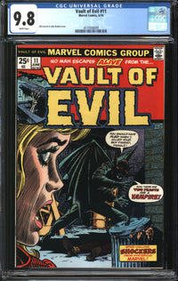 Vault Of Evil (1973) #11 CGC 9.8 NM/MT