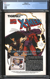 X-Men (1991) # 4 CGC 9.8 NM/MT