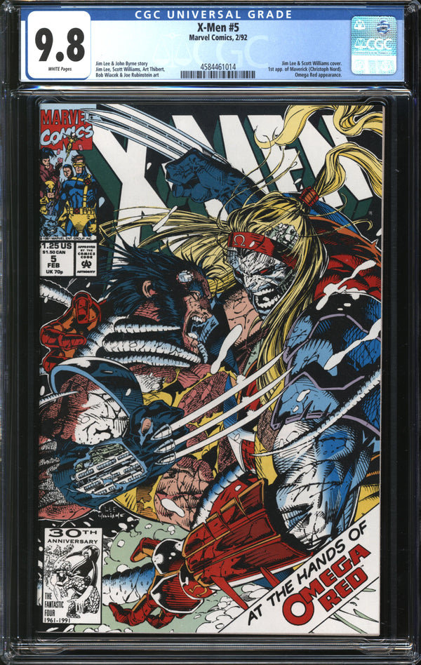 X-Men (1991) # 5 CGC 9.8 NM/MT