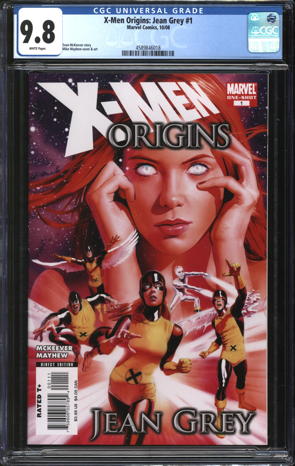 X-Men Origins: Jean Grey (2008) #1 CGC 9.8 NM/MT